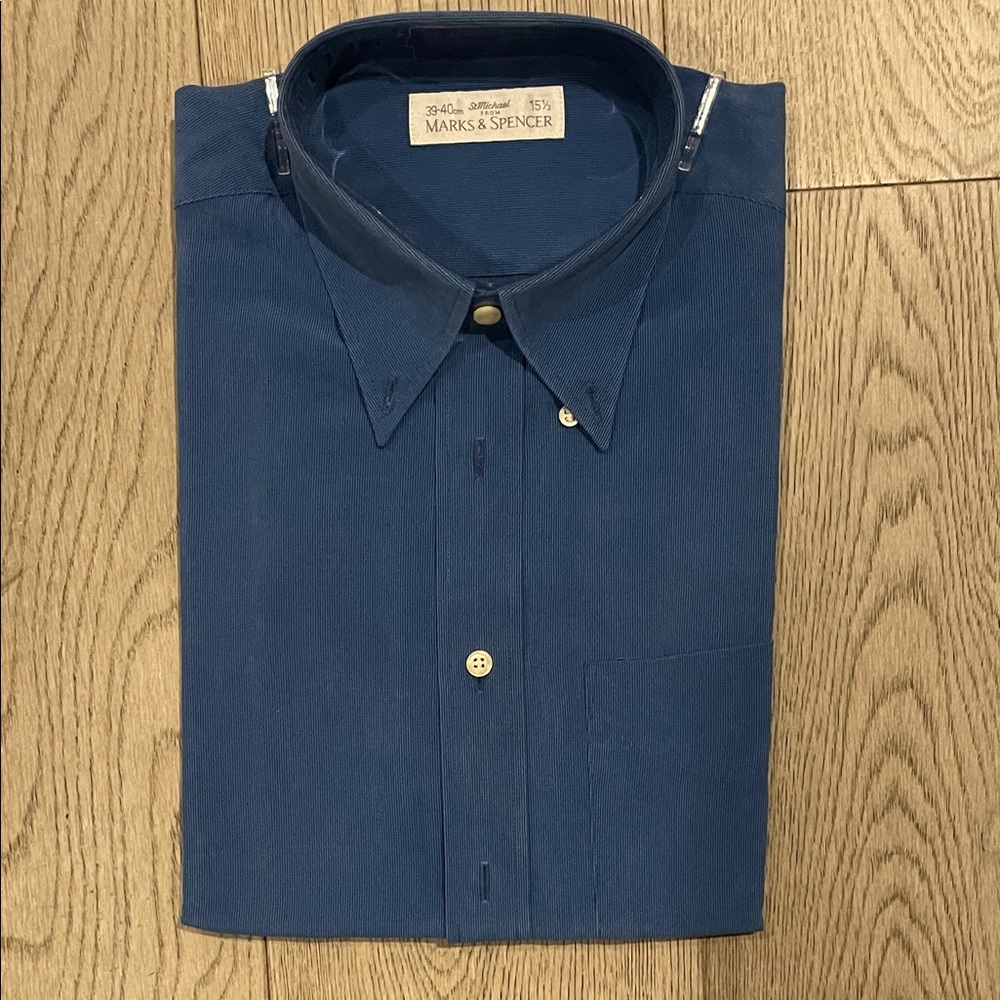Marks & Spencer Navy Dress Shirt